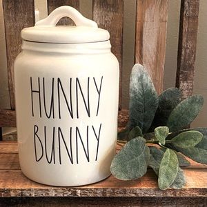 Rae DUNN NEW Hunny Bunny Canister